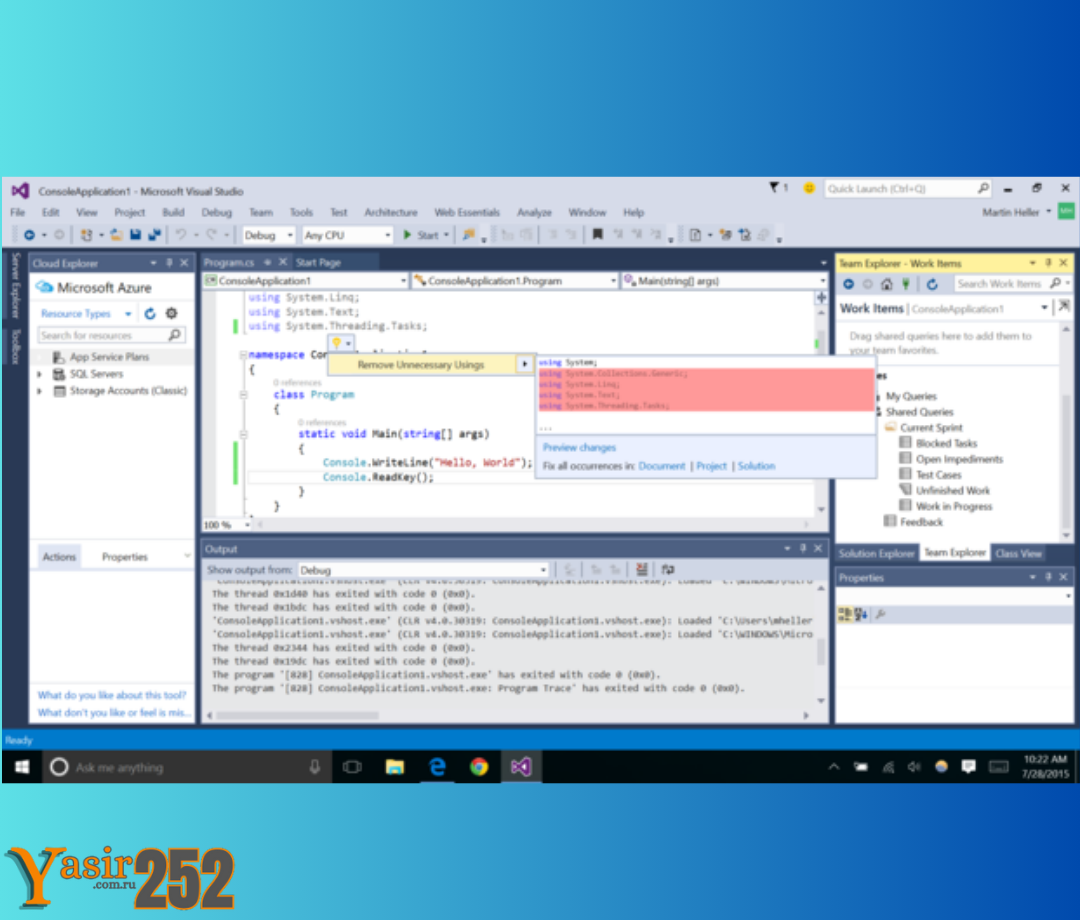 Microsoft Visual Studio 2015 Repack