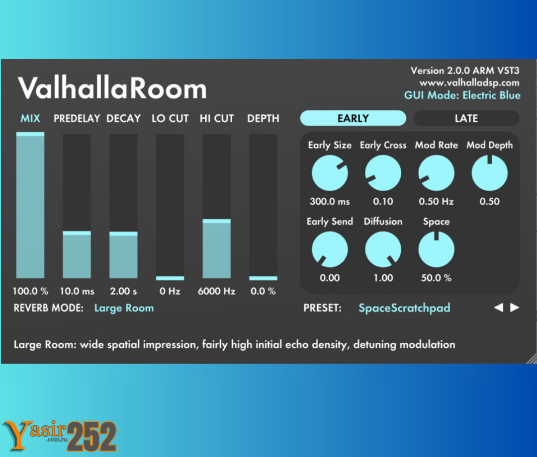 Valhalla Room VST Crack